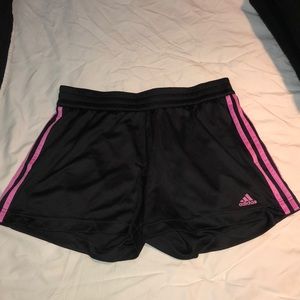 Adidas Striped Black Shorts